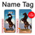 S0934 Wild Black Horse Case Cover Custodia per LG V30, LG V30 Plus, LG V30S ThinQ, LG V35, LG V35 ThinQ