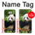 S1073 Panda Enjoy Eating Case Cover Custodia per LG V30, LG V30 Plus, LG V30S ThinQ, LG V35, LG V35 ThinQ
