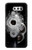 S2387 Gun Bullet Hole Glass Case Cover Custodia per LG V30, LG V30 Plus, LG V30S ThinQ, LG V35, LG V35 ThinQ