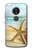 S1117 Starfish on the Beach Case Cover Custodia per Motorola Moto G6 Play, Moto G6 Forge, Moto E5