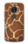 S2326 Giraffe Skin Case Cover Custodia per Motorola Moto G6 Play, Moto G6 Forge, Moto E5