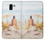 S1425 Seashells on The Beach Case Cover Custodia per Samsung Galaxy J6 (2018)