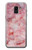 S2843 Pink Marble Texture Case Cover Custodia per Samsung Galaxy J6 (2018)