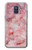 S2843 Pink Marble Texture Case Cover Custodia per Samsung Galaxy A6 (2018)