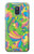 S3273 Flower Line Art Pattern Case Cover Custodia per Samsung Galaxy A6 (2018)