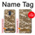 S3294 Army Desert Tan Coyote Camo Camouflage Case Cover Custodia per Samsung Galaxy A6 (2018)