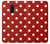 S2951 Red Polka Dots Case Cover Custodia per Samsung Galaxy A6+ (2018), J8 Plus 2018, A6 Plus 2018