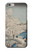 S3350 Utagawa Hiroshige Drum Bridge Yuhi Hill in Meguro Case Cover Custodia per iPhone 6 6S