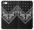 S3363 Bandana Black Pattern Case Cover Custodia per iPhone 5C