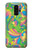 S3273 Flower Line Art Pattern Case Cover Custodia per Samsung Galaxy S9 Plus