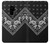 S3363 Bandana Black Pattern Case Cover Custodia per Samsung Galaxy S9 Plus