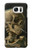 S3358 Vincent Van Gogh Skeleton Cigarette Case Cover Custodia per Samsung Galaxy S7