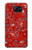 S3354 Red Classic Bandana Case Cover Custodia per Samsung Galaxy S6 Edge Plus