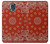 S3355 Bandana Red Pattern Case Cover Custodia per Samsung Galaxy S5