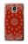 S3355 Bandana Red Pattern Case Cover Custodia per Samsung Galaxy Note 4