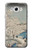 S3350 Utagawa Hiroshige Drum Bridge Yuhi Hill in Meguro Case Cover Custodia per Samsung Galaxy J7 (2016)