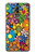 S3281 Colorful Hippie Flowers Pattern Case Cover Custodia per Huawei Mate 10 Pro, Porsche Design