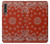 S3355 Bandana Red Pattern Case Cover Custodia per Huawei P20 Pro