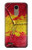 S3315 Spain Flag Vintage Football Graphic Case Cover Custodia per LG K10 (2018), LG K30