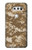 S3294 Army Desert Tan Coyote Camo Camouflage Case Cover Custodia per LG V30, LG V30 Plus, LG V30S ThinQ, LG V35, LG V35 ThinQ