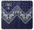 S3357 Navy Blue Bandana Pattern Case Cover Custodia per LG G6