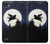 S3289 Flying Pig Full Moon Night Case Cover Custodia per LG Q6