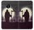 S3262 Grim Reaper Night Moon Cemetery Case Cover Custodia per Motorola Moto G6