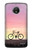 S3252 Bicycle Sunset Case Cover Custodia per Motorola Moto E4