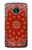 S3355 Bandana Red Pattern Case Cover Custodia per Motorola Moto E4