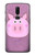 S3269 Pig Cartoon Case Cover Custodia per OnePlus 6