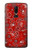 S3354 Red Classic Bandana Case Cover Custodia per OnePlus 6