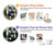S3340 Paul Klee Architecture Case Cover Custodia per Sony Xperia XA2