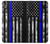 S3244 Thin Blue Line USA Case Cover Custodia per Sony Xperia XA1