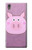 S3269 Pig Cartoon Case Cover Custodia per Sony Xperia XA1