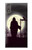 S3262 Grim Reaper Night Moon Cemetery Case Cover Custodia per Sony Xperia XZ