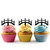 TA0681 Japanese Bridge Acrilico Cupcake Topper Torte e Muffin per Matrimonio Compleanno Festa Decorazione 10 pezzi