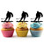 TA0793 Ice Hockey Player Acrilico Cupcake Topper Torte e Muffin per Matrimonio Compleanno Festa Decorazione 10 pezzi