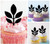 TA0839 Plant Growth Acrilico Cupcake Topper Torte e Muffin per Matrimonio Compleanno Festa Decorazione 10 pezzi