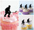 TA0859 Ice Hockey Player Acrilico Cupcake Topper Torte e Muffin per Matrimonio Compleanno Festa Decorazione 10 pezzi
