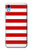 S2364 Red and White Striped Case Cover Custodia per iPhone XR