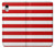 S2364 Red and White Striped Case Cover Custodia per iPhone XR
