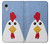 S3254 Chicken Cartoon Case Cover Custodia per iPhone XR
