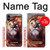 S0691 Leo Paint Case Cover Custodia per iPhone X, iPhone XS
