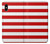 S2364 Red and White Striped Case Cover Custodia per iPhone X, iPhone XS