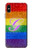 S2899 Rainbow LGBT Gay Pride Flag Case Cover Custodia per iPhone X, iPhone XS