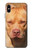 S2903 American Pitbull Dog Case Cover Custodia per iPhone X, iPhone XS