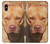 S2903 American Pitbull Dog Case Cover Custodia per iPhone X, iPhone XS