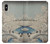 S3350 Utagawa Hiroshige Drum Bridge Yuhi Hill in Meguro Case Cover Custodia per iPhone X, iPhone XS