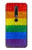 S2683 Rainbow LGBT Pride Flag Case Cover Custodia per Nokia 6.1, Nokia 6 2018