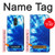 S1869 Tie Dye Blue Case Cover Custodia per LG Q Stylo 4, LG Q Stylus
